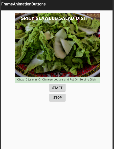 App Photo Frame Animation with Buttons Tutorial 