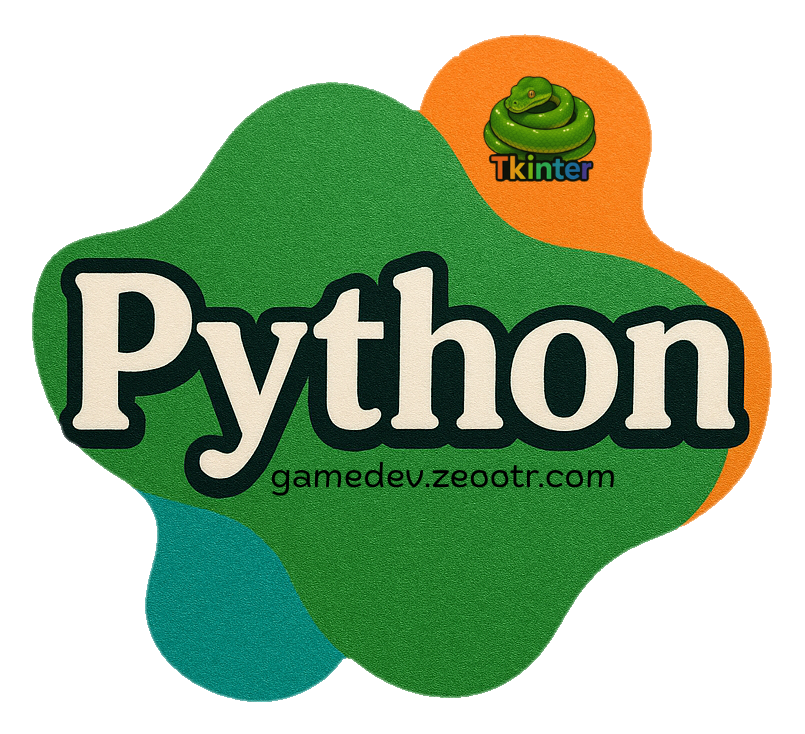 Code Python with Tkinter for Game Apps