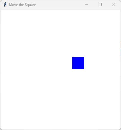Move the Shape on Screen with Input Arrows